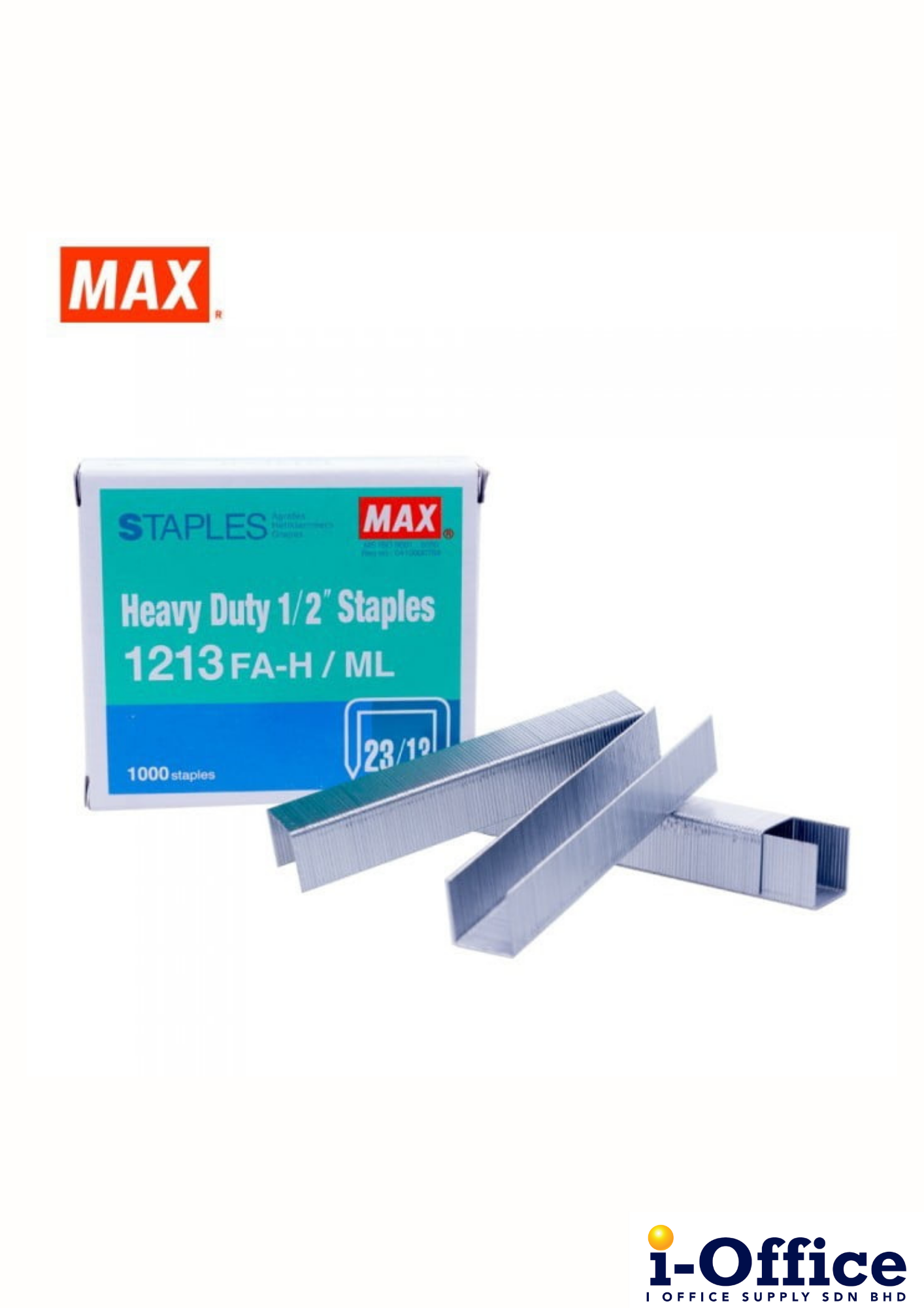 MAX 1213FA-H Heavy Duty Staples [23/13]